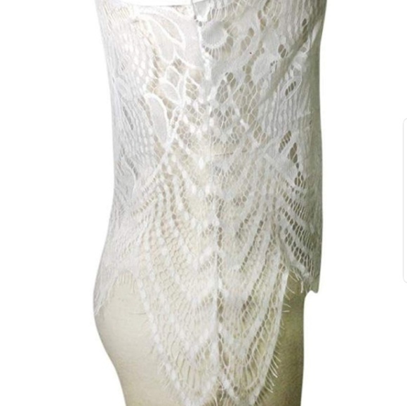 gorgeous crocheted lace tank - Picture 5 of 6